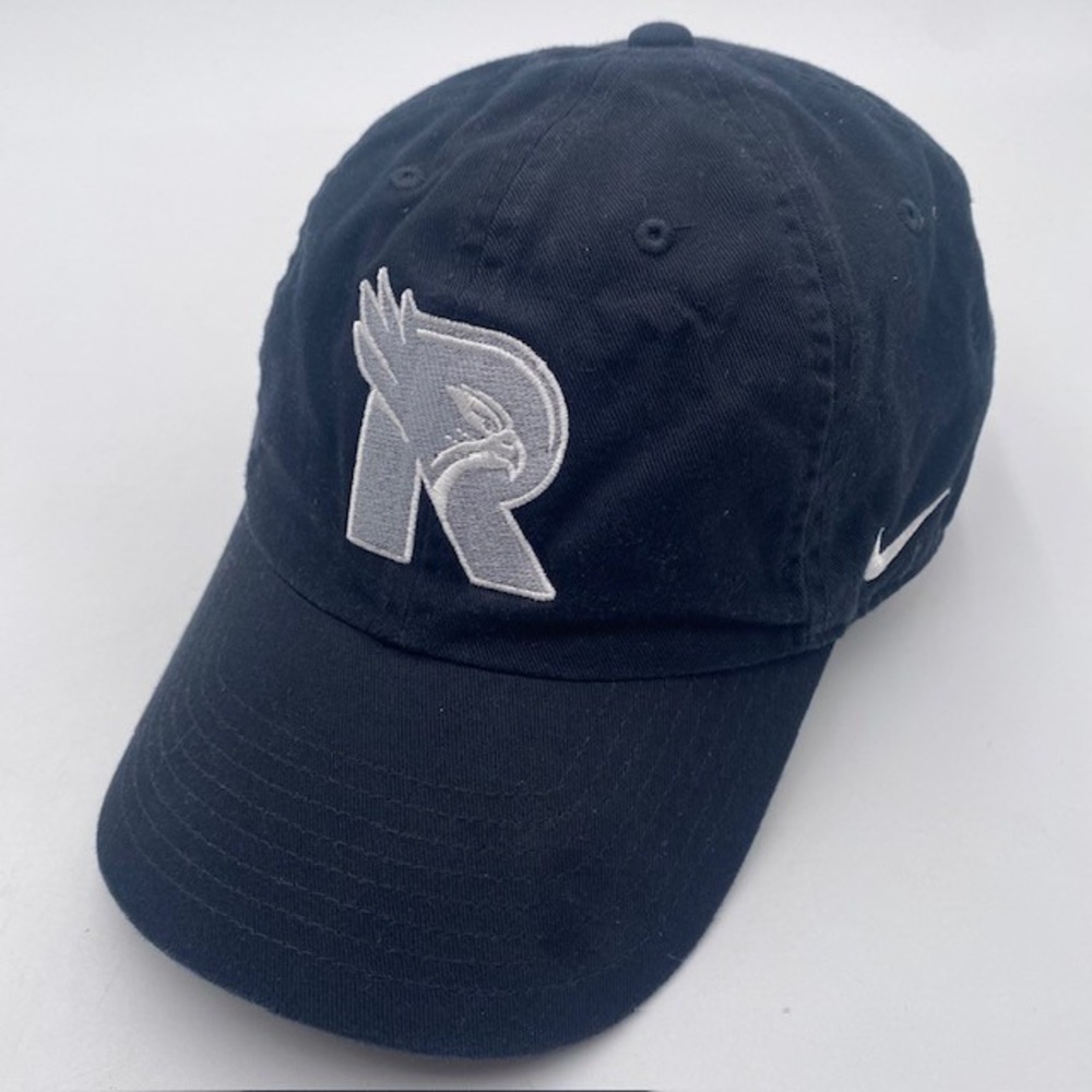 REINHARDT Nike Heritage 86 Hat Cap Mens OS Navy Blue Embroidered Eagle Logo SEO